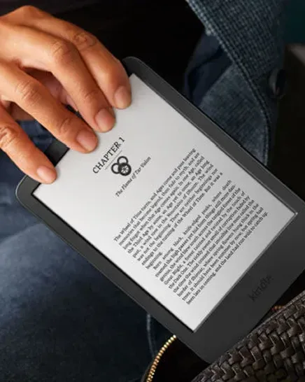 A book held in soft light